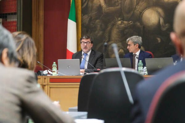 Camera dei Deputati, audizione del Ministro Giorgetti davanti alle Commissioni di Bilancio