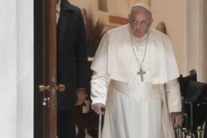 Papa Francesco incontra una delegazione di Vigili del Fuoco italiani
