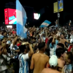 Argentina-Croazia, Buenos Aires esplode di gioia
