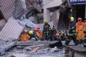 Violento terremoto a Taiwan