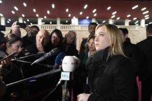 Il Presidente del Consiglio Giorgia Meloni al Vertice EU di Tirana