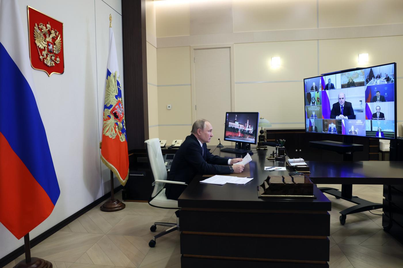 Ucraina, Putin: “Contro di noi aggressione senza precedenti”