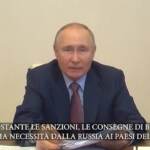 Russia, Putin: “Sanzioni non ci hanno danneggiato”