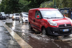 Maltempo a Milano