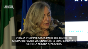 Spazio, ambasciatrice Zappia: “Italia parte dei paesi visionari”