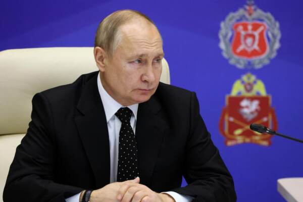 Putin al quartier generale dello Stato maggiore
