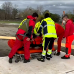 Roma, escursionista salvato da vigili fuoco