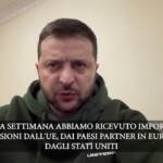 Ucraina, Zelensky agli alleati: “Proteggete il nostro cielo”