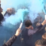 Mihajlovic, tifosi lazio: cori e fumogeni
