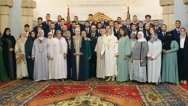 Maroc: Les Lions de l’Atlas reçus et décorés par le Roi Mohammed VI