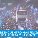 Qatar 2022, delirio a Buenos Aires per l’Argentina