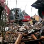 Asti, dopo crollo palazzina salvato anche cane