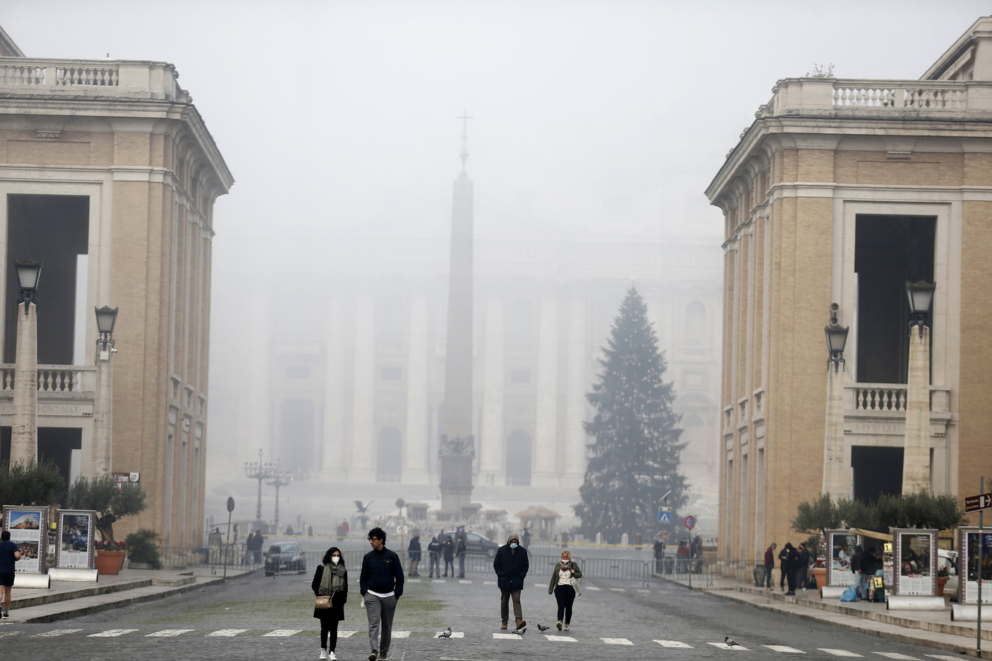 Meteo, gelo e nebbia al Nord per Natale
