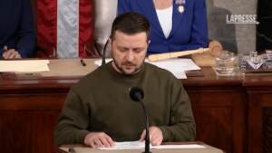Ucraina, Zelensky a Congresso Usa: “Paese vivo e vegeto”