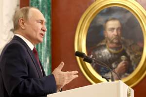 Putin in conferenza stampa per l