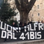 Cospito, Roma: presidio degli anarchici al Ministero della Giustizia