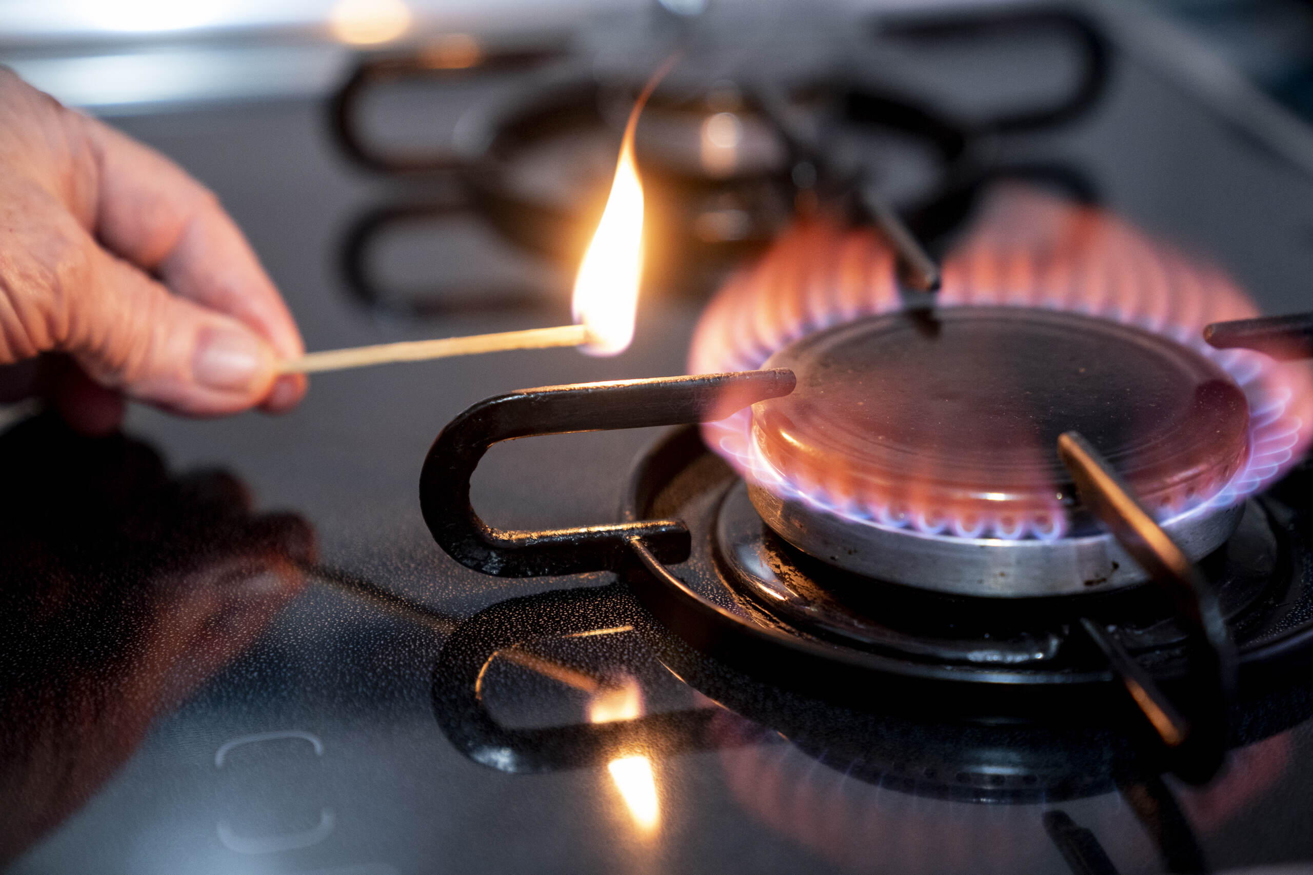 Gas, prezzo scende ai livelli pre-guerra