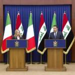 Meloni, in Iraq spunta bandiera irlandese