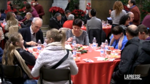 Natale, Sant’Egidio celebra i 40 anni del pranzo con i poveri