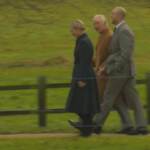 Royal Family, Re Carlo alla Messa di Natale a Sandrigham