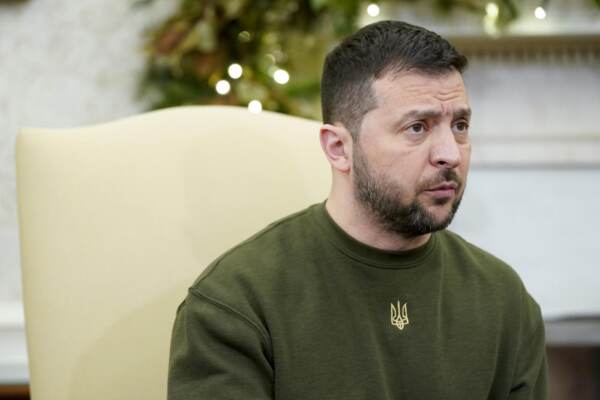 Washington, Il Presidente USA Joe Biden incontra il Presidente ucraino Volodymyr Zelensky alla Casa Bianca