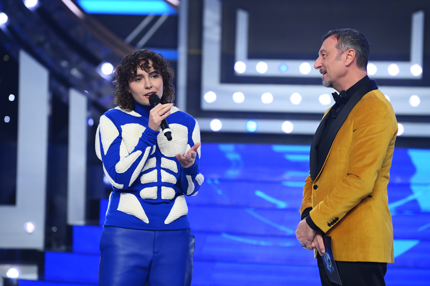 Sanremo, Amadeus: “Madame ad oggi è in gara”