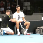 Djokovic, Nole torna in Australia: l’allenamento