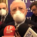 De Luca: “Preoccupato per sanità pubblica, da governo neanche un euro”