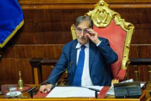 L’Aula del Senato vota la fiducia sulla manovra di bilancio 2023
