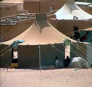 Campi profughi di Tindouf, Sit-in contro il Polisario