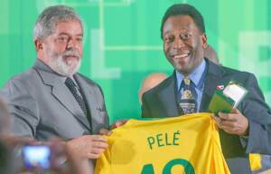 Pelè, Lula: “Mai un numero 10 come lui”