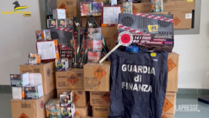 Roma, sequestrati 6 quintali di botti illegali per capodanno