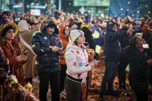 Festa di capodanno a Times Square a New York