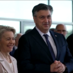 Croazia, von der Leyen al confine per ingresso in Schengen ed Eurozona