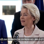 Croazia, von der Leyen: “Ingresso in euro da libri di storia”