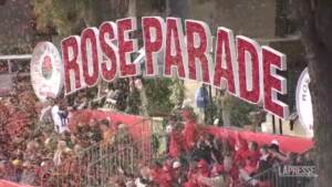 Usa, a Pasadena la 134esima Rose Parade