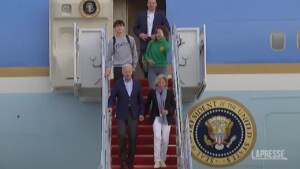 Usa, Biden torna a Casa Bianca dopo vacanza alle Isole Vergini