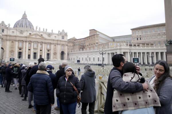 Esposizione della salma del Papa Emerito Benedetto XVI
