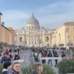 Ratzinger, i controlli dei Carabinieri in San Pietro