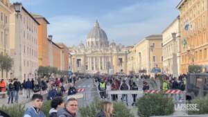 Ratzinger, i controlli dei Carabinieri in San Pietro