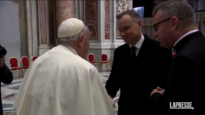 Ucraina, Papa Francesco ringrazia presidente polacco