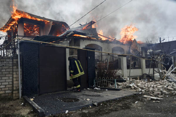 Ucraina, regione Kherson bombardata 39 volte in un giorno