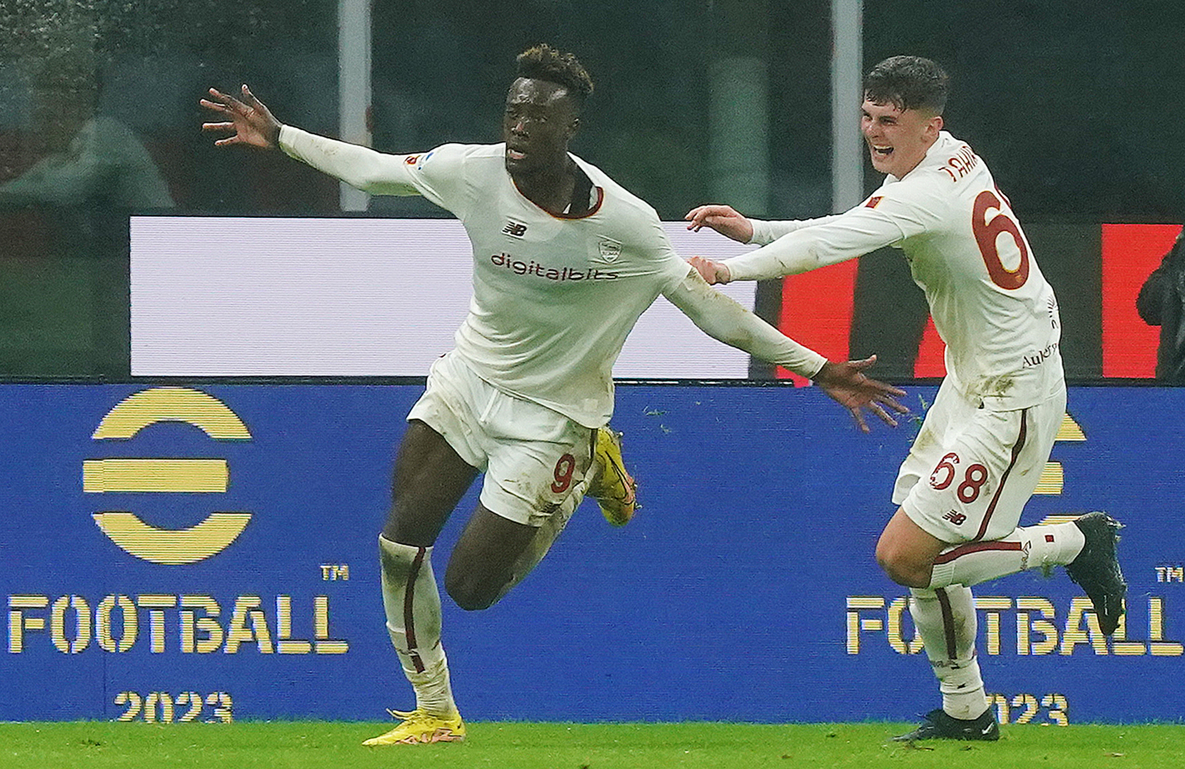 Serie A, Milan-Roma 2 a 2