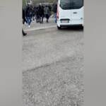 Arezzo, scontri tra tifosi: le immagini all’autogrill