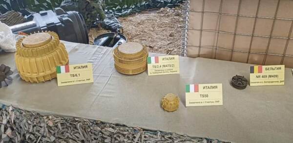 Ucraina, disinnescate mine di fabbricazione italiana
