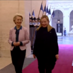 Governo, Meloni riceve von der Leyen