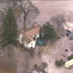 California, la città di Gilroy sommersa dall’acqua