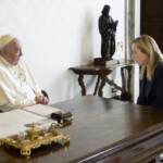 Vaticano, Meloni in udienza da Papa Francesco