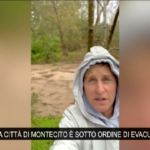 Usa, Ellen DeGeneres filma l’alluvione in California