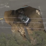Usa, alluvione California: voragine inghiotte auto